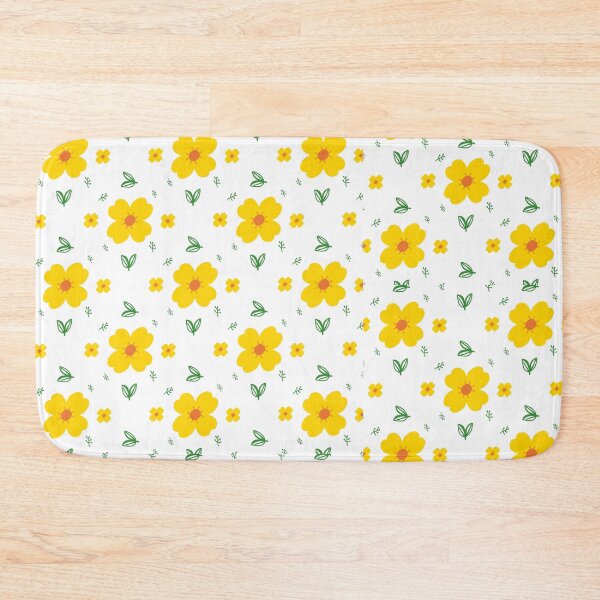 Item preview, Yellow Patterned Flowers designed and sold by Artchara..
