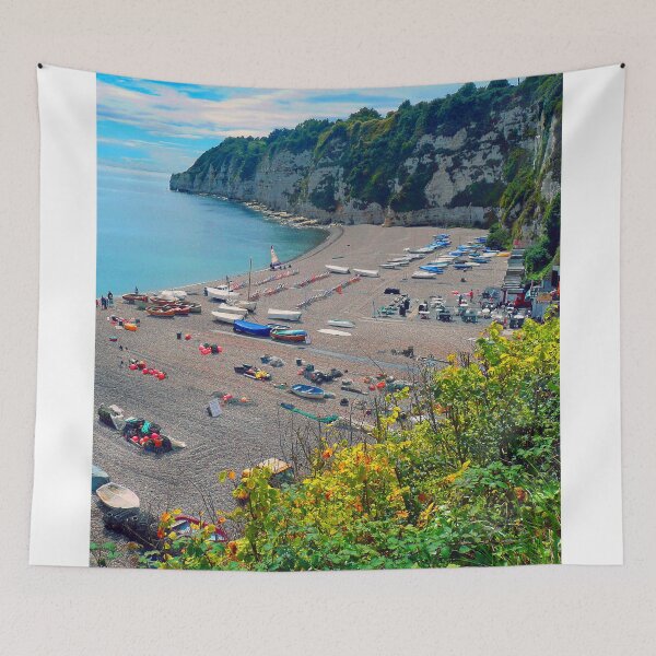 Item preview, Beer Beach Jurassic Coast Devon England designed and sold by AndyEvansPhotos.