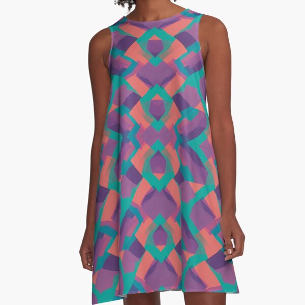 Item preview, Abstract Energy Kaleidoscope: A Burst of Modern Color designed and sold by Martapp.