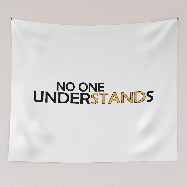 Item preview, No One Understands What You Feel designed and sold by Positive Mindzet!.