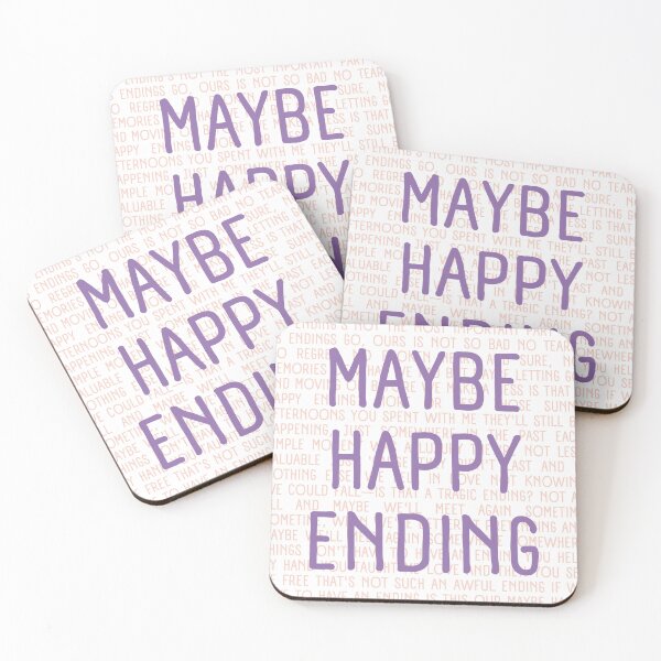 Item preview, Maybe Happy Ending lyrics  designed and sold by broadwaygirl142.