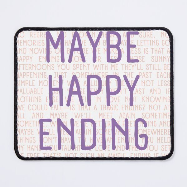 Item preview, Maybe Happy Ending lyrics  designed and sold by broadwaygirl142.