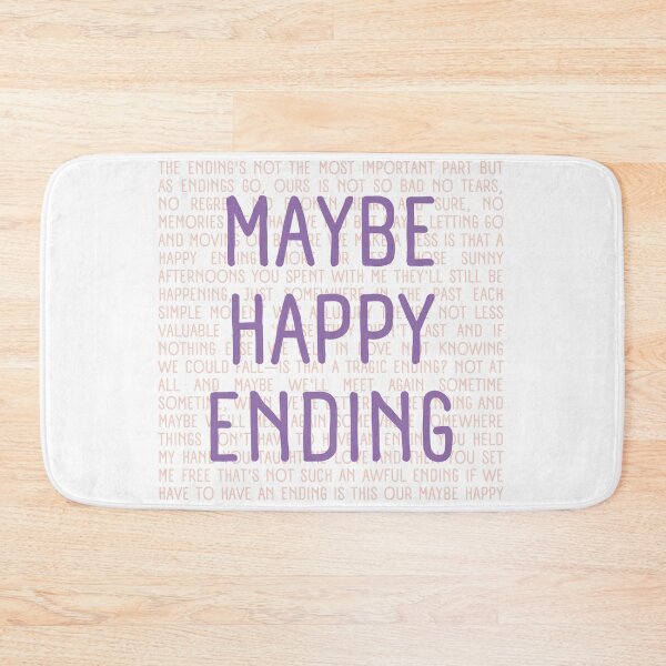 Item preview, Maybe Happy Ending lyrics  designed and sold by broadwaygirl142.