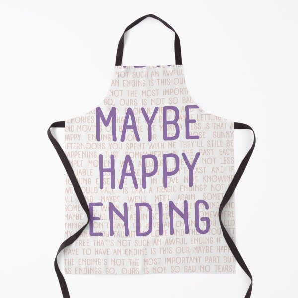 Item preview, Maybe Happy Ending lyrics designed and sold by broadwaygirl142.