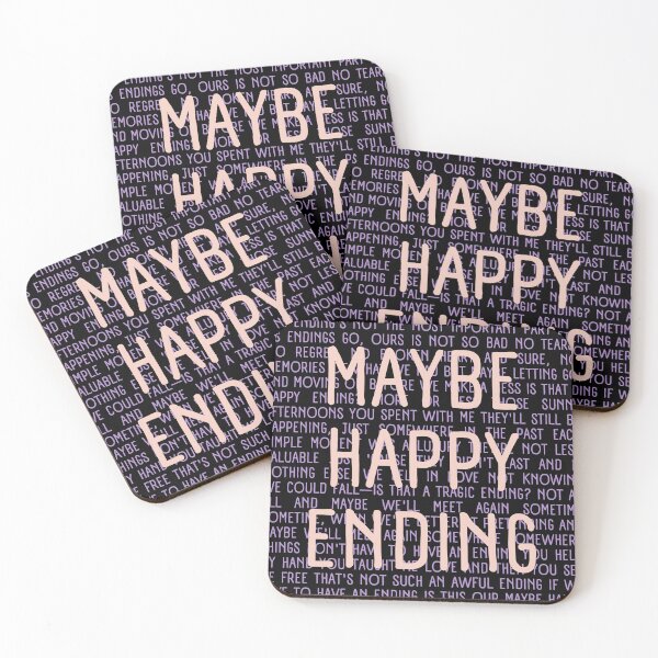 Item preview, Maybe Happy Ending lyrics  designed and sold by broadwaygirl142.
