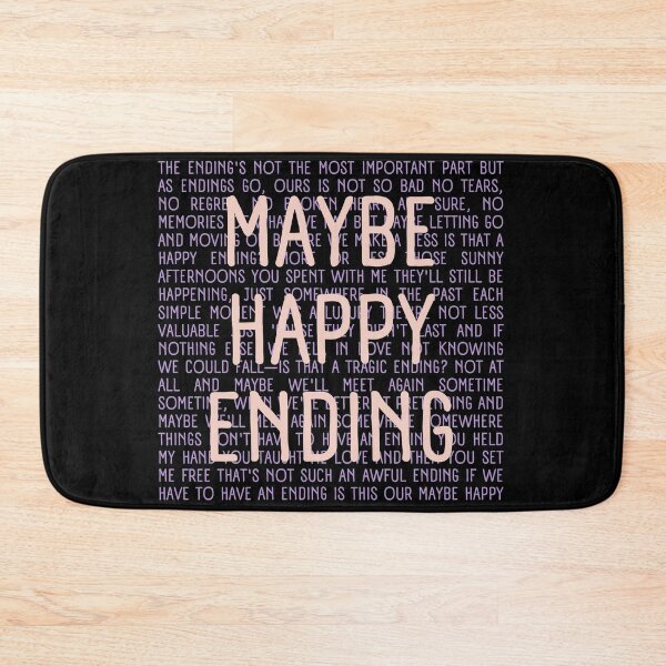 Item preview, Maybe Happy Ending lyrics  designed and sold by broadwaygirl142.