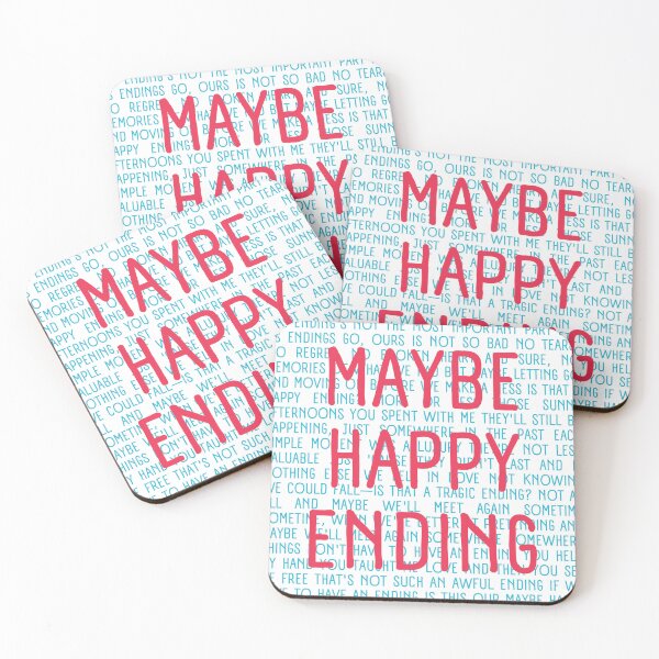 Item preview, Maybe Happy Ending lyrics  designed and sold by broadwaygirl142.