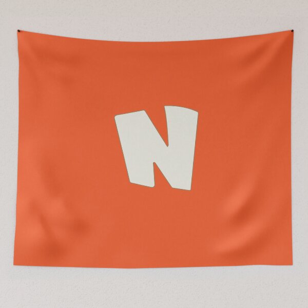 Item preview, letter n white designed and sold by ZiphGames.