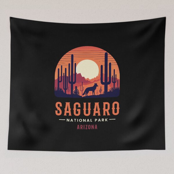 Item preview, Saguaro National Park Arizona Sunset designed and sold by JohnnyVillas.