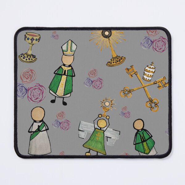 Item preview, Catholic Life - Grey designed and sold by Snowroseblossom.