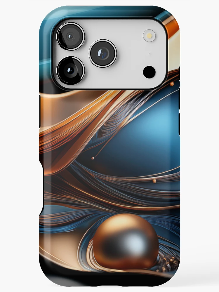 Thumbnail 1 of 4, iPhone Case, Abstract 3D - Raloel designed and sold by Raloel Art.