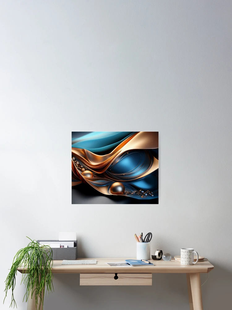 Thumbnail 2 of 3, Poster, Abstract 3D - Raloel designed and sold by Raloel Art.