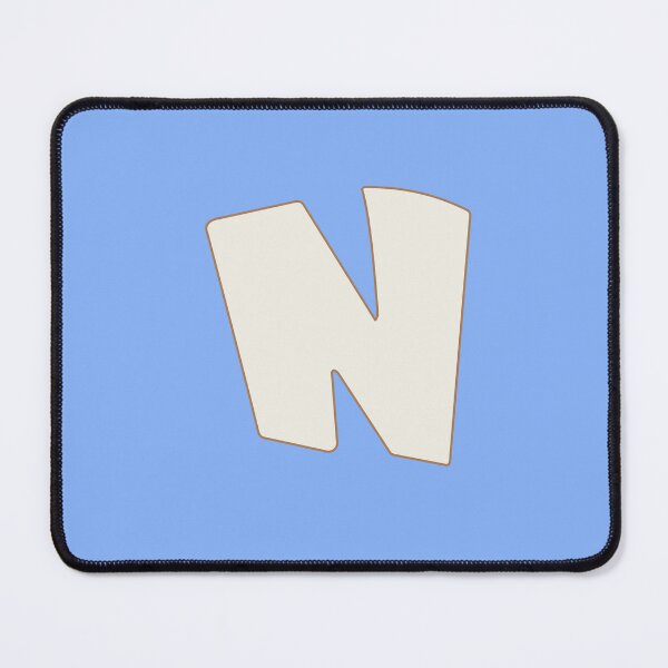 Item preview, letter n white designed and sold by ZiphGames.
