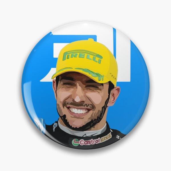 Item preview, Esteban Ocon - Podium Brazil 2024 - Vector Portrait (no background) designed and sold by Paddock-Designs.