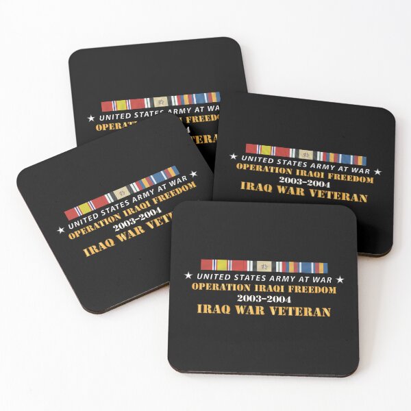 Item preview, OIF IRAQ SVC Bar - At War X 300 designed and sold by Military Insignia Products.