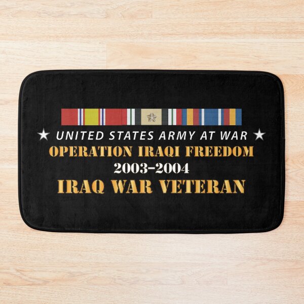 Item preview, OIF IRAQ SVC Bar - At War X 300 designed and sold by Military Insignia Products.