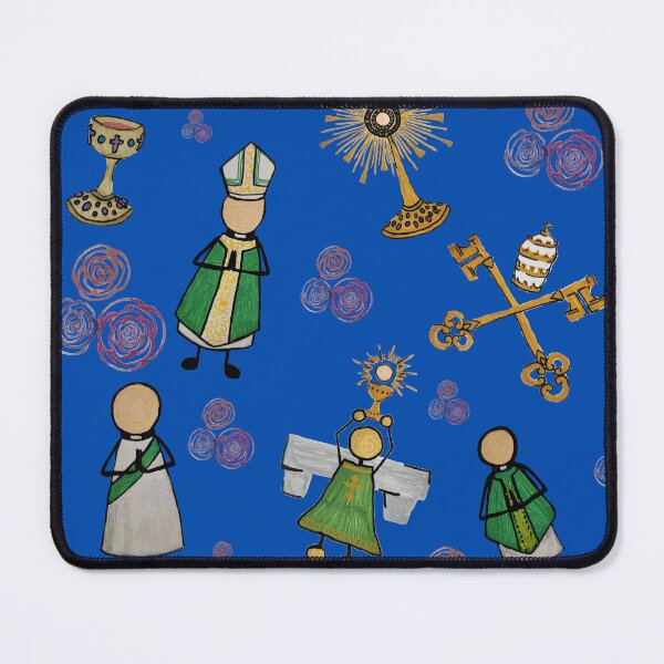 Item preview, Catholic Life - Blue designed and sold by Snowroseblossom.