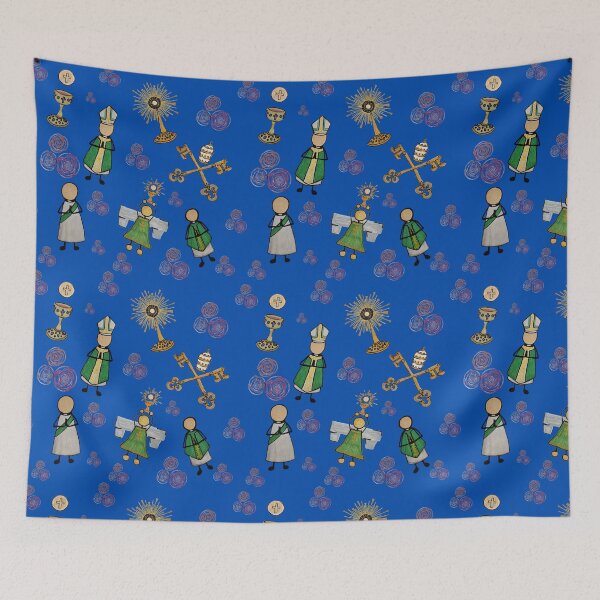Item preview, Catholic Life - Blue designed and sold by Snowroseblossom.