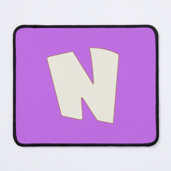 Item preview, letter n white designed and sold by ZiphGames.