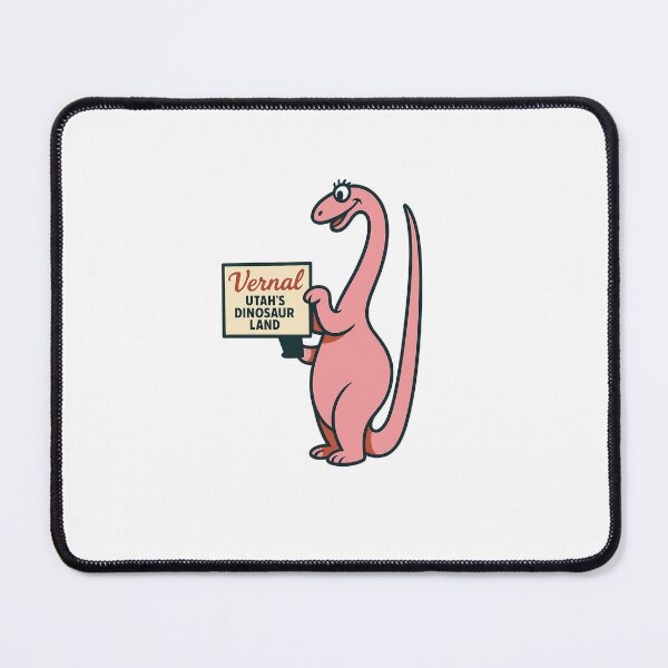 Item preview, Vernal Utah Pink Dinosaur Graphic designed and sold by ArtSpireWorks.