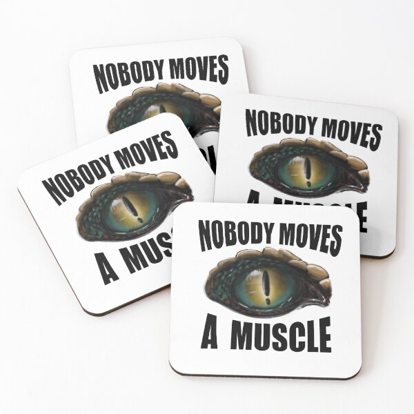 Item preview, Nobody Moves a Muscle designed and sold by ArtByLakmini.
