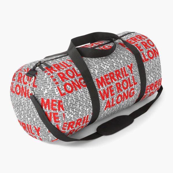 Item preview, Merrily we roll along  lyrics  designed and sold by broadwaygirl142.
