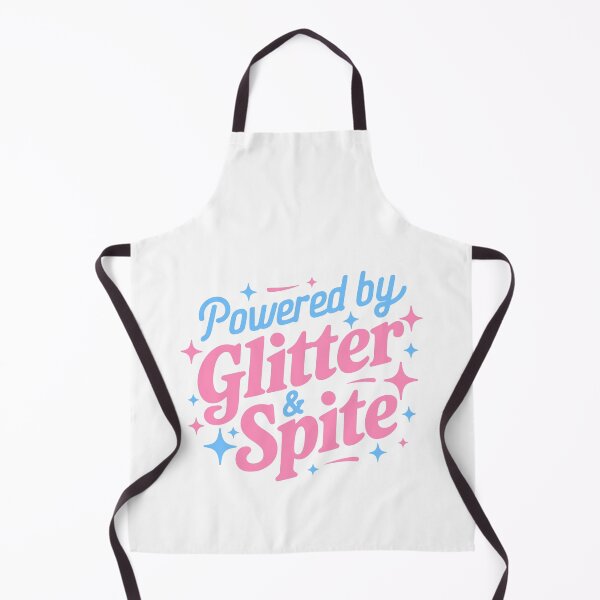 Item preview, Powered By Glitter And Spite! Pink And Blue Girly designed and sold by PMCreative.