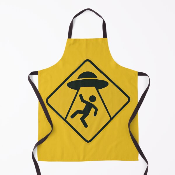 Item preview, Alien Abduction Hazard Road Sign (Diamond Shape) designed and sold by digital-savant.