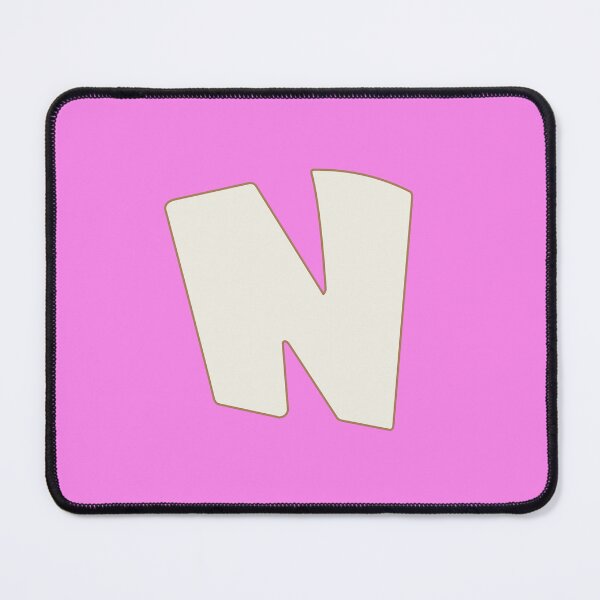 Item preview, letter n white designed and sold by ZiphGames.