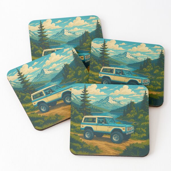 Item preview, Classic 70’s Ford Bronco designed and sold by Angry Swan Designs.