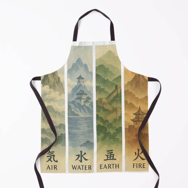 Item preview, Elemental Harmony – Air, Water, Earth, Fire designed and sold by PosiPrints.