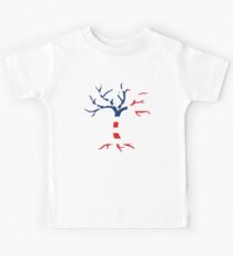 American Flag Willow Tree Kids Tee