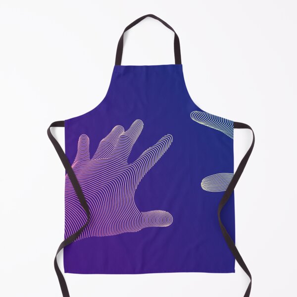 Item preview, lined hand reaching to each other with blue purple background designed and sold by NiamLab.