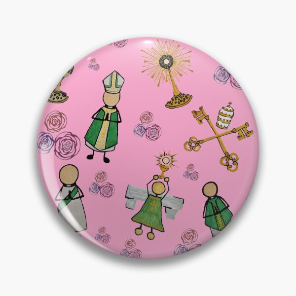 Item preview, Catholic Life - Pink designed and sold by Snowroseblossom.