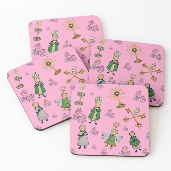 Item preview, Catholic Life - Pink designed and sold by Snowroseblossom.
