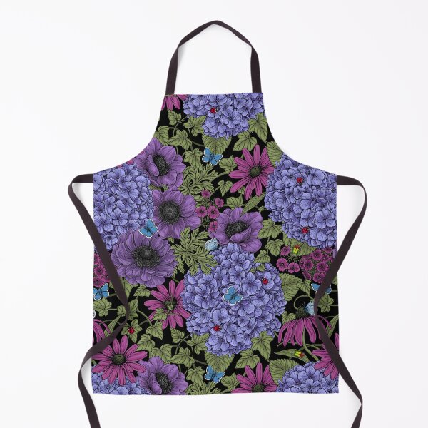 Item preview, Bold garden florals, purple and violet designed and sold by Katerina Mitkova Kirilova.