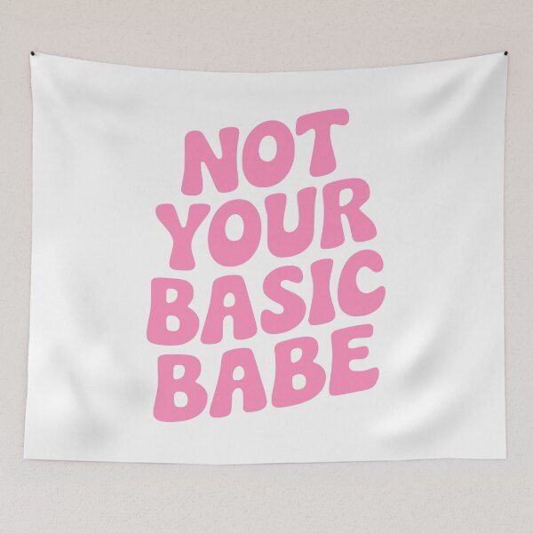Item preview, Not Your Basic Babe! Pink Girly designed and sold by PMCreative.