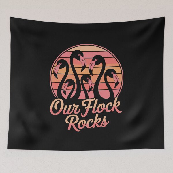 Item preview, Our Flock Rocks Minimalist  designed and sold by SignumShop.