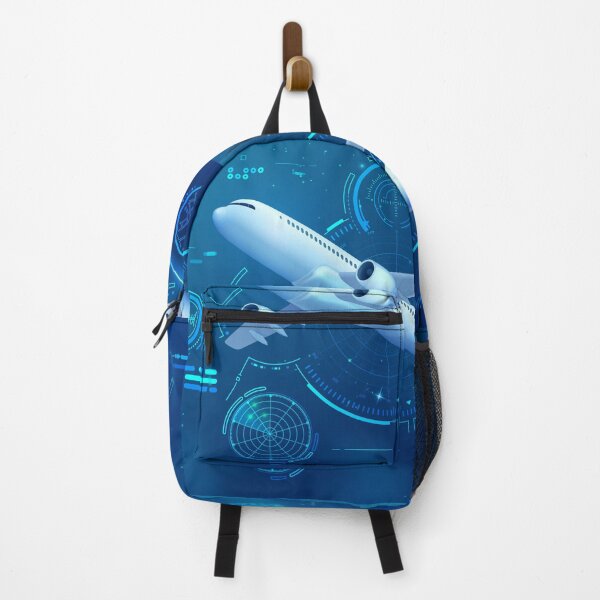 Item preview, air traffic control or aviation technology, graphic airplane futuristic interface designed and sold by NiamLab.