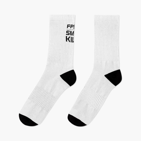 Item preview, FPS Ultimate Expert Smoke Kills Black on White designed and sold by JohnnyVillas.