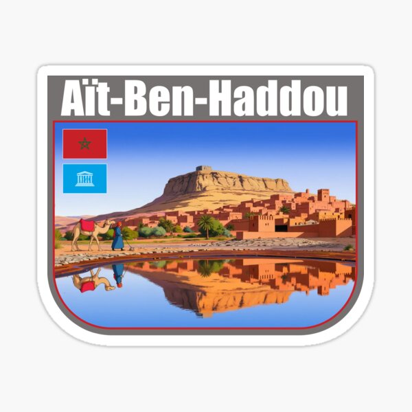 Item preview, Ait Benhaddou Ksar Morocco UNESCO designed and sold by sticket-travel.