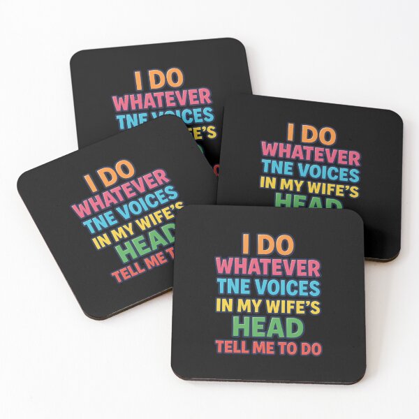 Item preview, I Do Whatever The Voices In My Wife's Head Tell Me To Do designed and sold by TrendsLook.