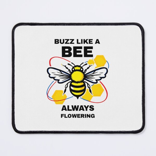 Item preview, Buzz Like a Bee – Vibrant Honeybee Motivational Design designed and sold by Furr-n-Purr.