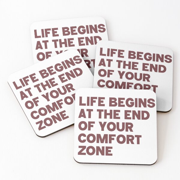 Item preview, Life begins at the end of your comfort zone designed and sold by FurtasticDesign.