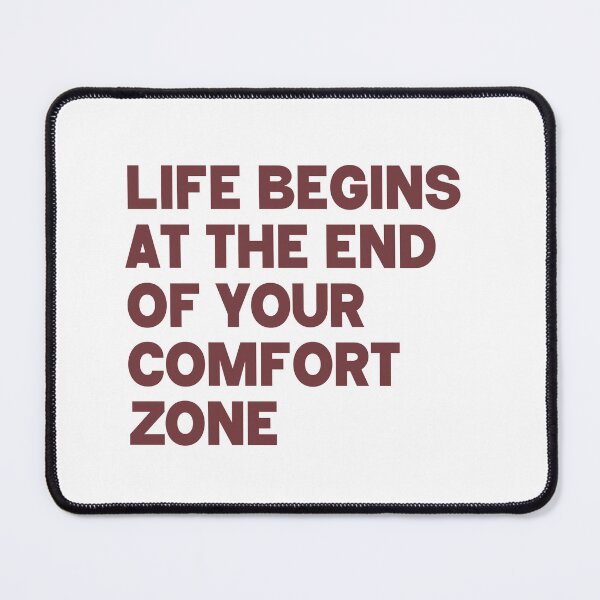 Item preview, Life begins at the end of your comfort zone designed and sold by FurtasticDesign.