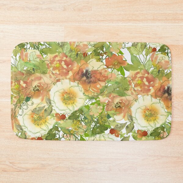 Item preview, Wattercolor Wild Flowers Pattern designed and sold by adlkh.