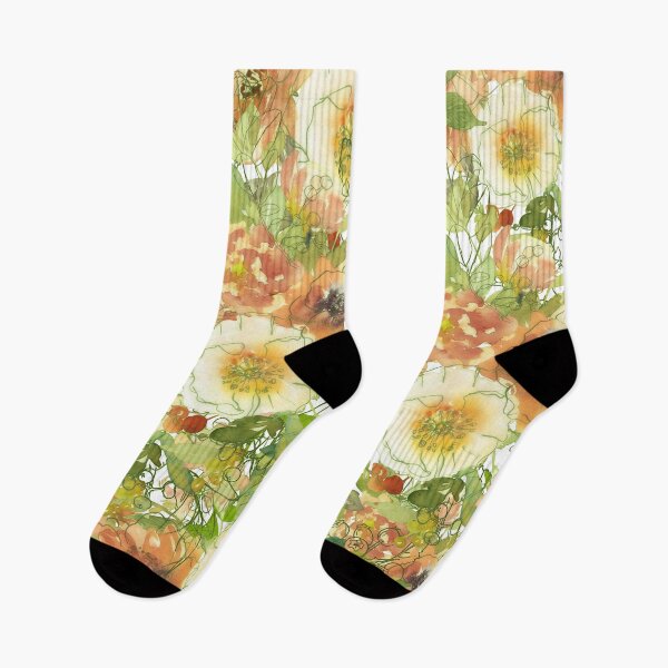 Item preview, Wattercolor Wild Flowers Pattern designed and sold by adlkh.