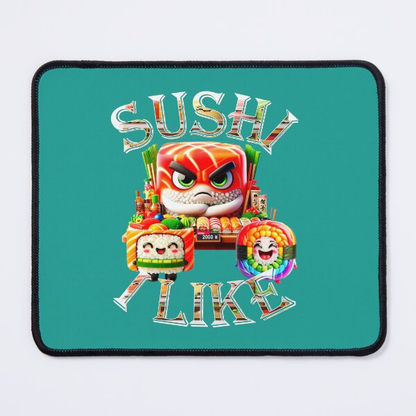 Item preview, The League of Extraordinary Sushi designed and sold by KRISS DEL - STUDIO.