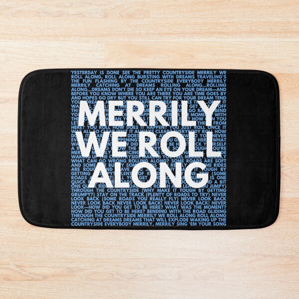 Item preview, Merrily we roll along lyrics  designed and sold by broadwaygirl142.