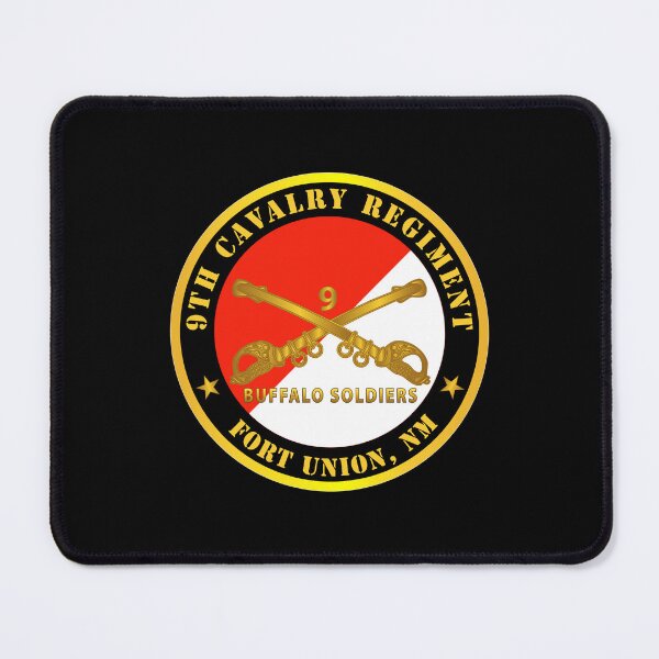 Item preview, Army - 9th Cavalry Regiment - Fort Union, NM - Buffalo Soldiers w Cav Branch designed and sold by Military Insignia Products.